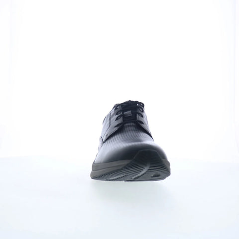 Johnston & Murphy 25-9611 Mens Black Leather Lifestyle Sneakers Shoes