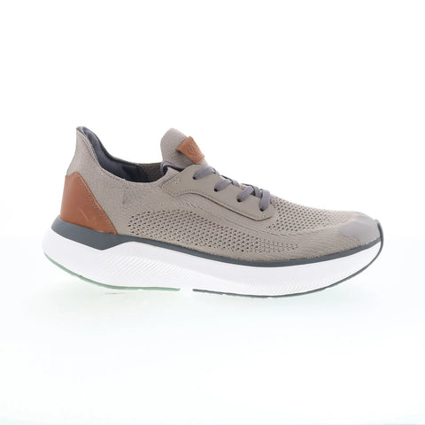 Johnston & Murphy 25-9646 Mens Gray Mesh Lace Up Lifestyle Sneakers Shoes