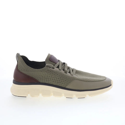 Johnston & Murphy 25-9758 Mens Green Mesh Lace Up Lifestyle Sneakers Shoes