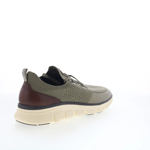 Johnston & Murphy 25-9758 Mens Green Mesh Lace Up Lifestyle Sneakers Shoes
