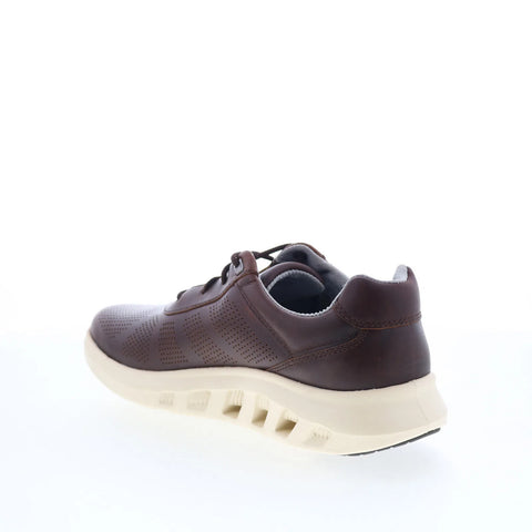 Johnston & Murphy 25-9760 Mens Brown Leather Oxfords & Lace Ups Casual Shoes