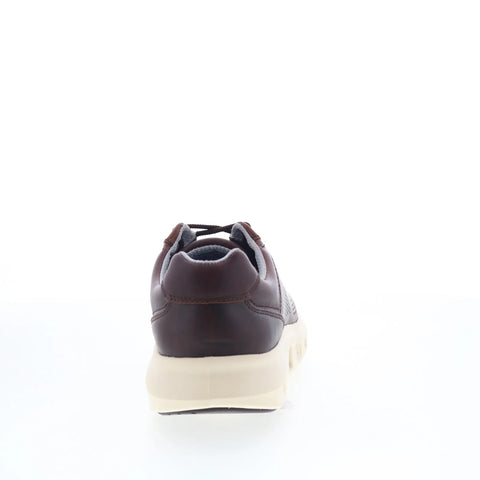 Johnston & Murphy 25-9760 Mens Brown Leather Oxfords & Lace Ups Casual Shoes