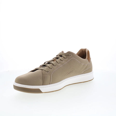 Johnston & Murphy 25-9766 Mens Green Canvas Lace Up Lifestyle Sneakers Shoes