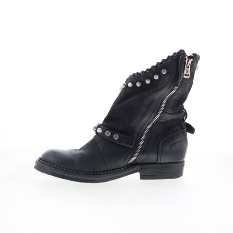 A.S. 98 Vianne 250202-102-6002 Womens Black Leather Ankle & Booties Boots