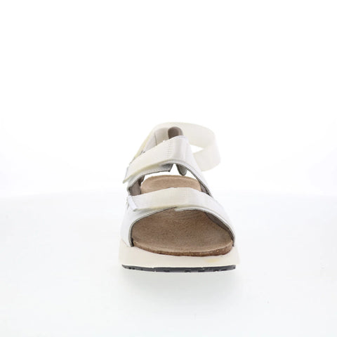 Naot Odyssey 25020 Womens White Leather Strap Sandals Shoes