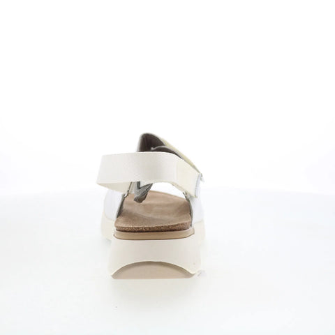 Naot Odyssey 25020 Womens White Leather Strap Sandals Shoes