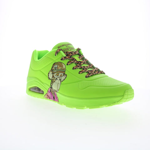 Skechers Uno Dr. Bombay Snoop Dogg Mens Green Lifestyle Sneakers Shoes