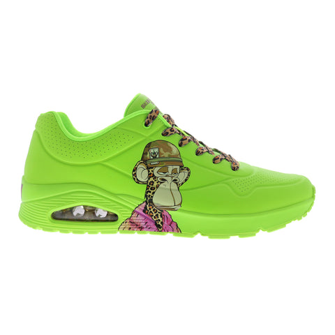 Skechers Uno Dr. Bombay Snoop Dogg Mens Green Lifestyle Sneakers Shoes