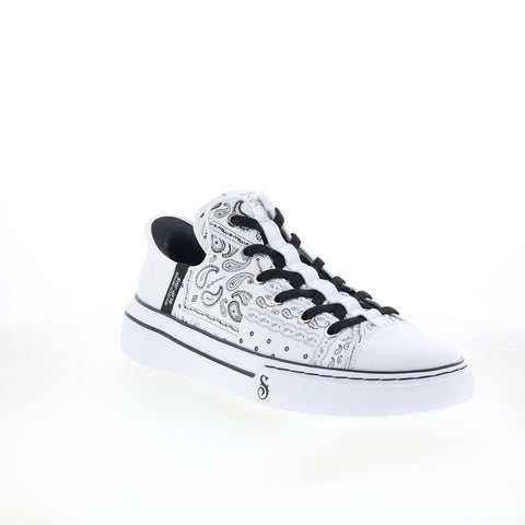 Skechers Snoop One Double G Snoop Dogg Mens White Lifestyle Sneakers Shoes