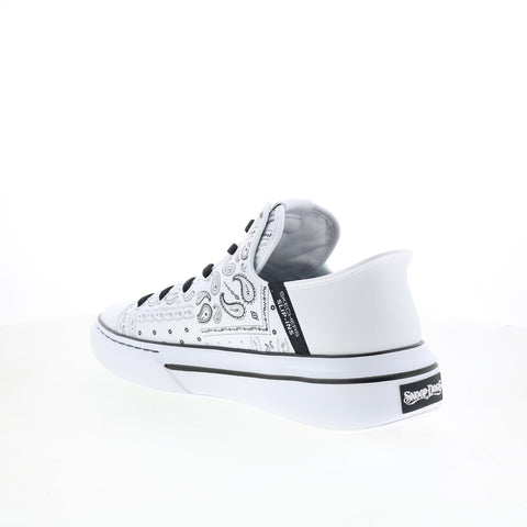 Skechers Snoop One Double G Snoop Dogg Mens White Lifestyle Sneakers Shoes