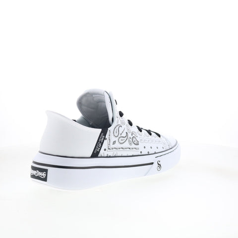 Skechers Snoop One Double G Snoop Dogg Mens White Lifestyle Sneakers Shoes
