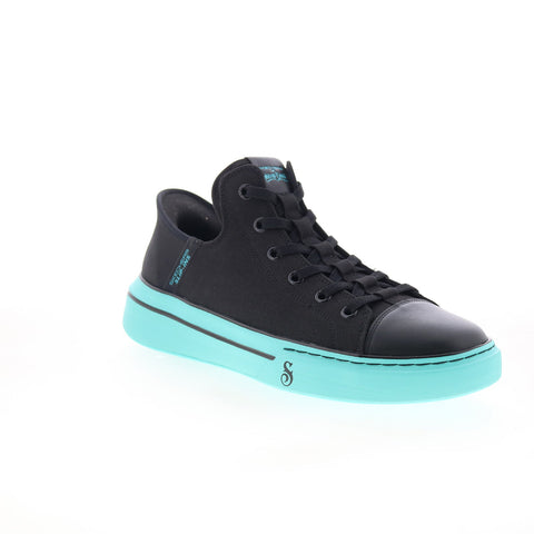 Skechers Snoop One Og Canvas Snoop Dogg Mens Black Lifestyle Sneakers Shoes