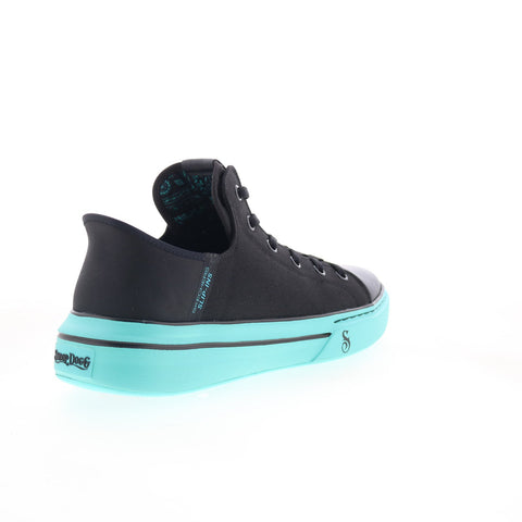 Skechers Snoop One Og Canvas Snoop Dogg Mens Black Lifestyle Sneakers Shoes