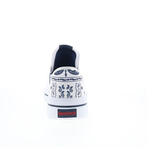 Skechers Snoop Dogg Snoop One - OG Canvas Mens White Sneakers Shoes