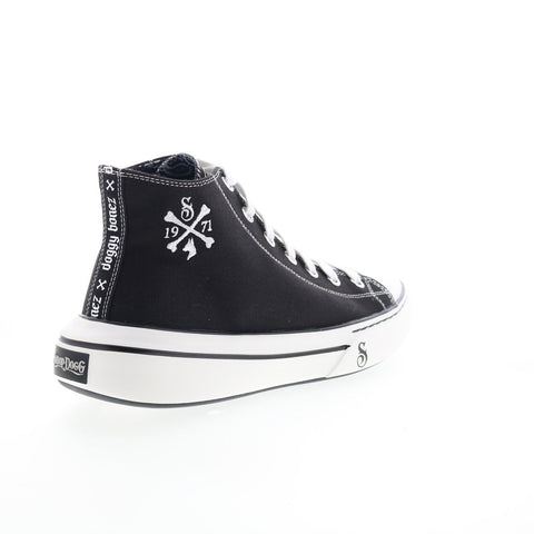 Skechers Snoop Dogg Snoop One Doggy Bonez 251043 Mens Black Sneakers Shoes