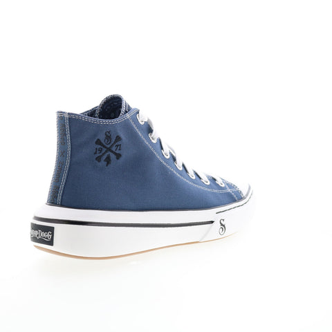 Skechers Snoop Dogg Snoop One Doggy Bonez 251043 Mens Blue Sneakers Shoes