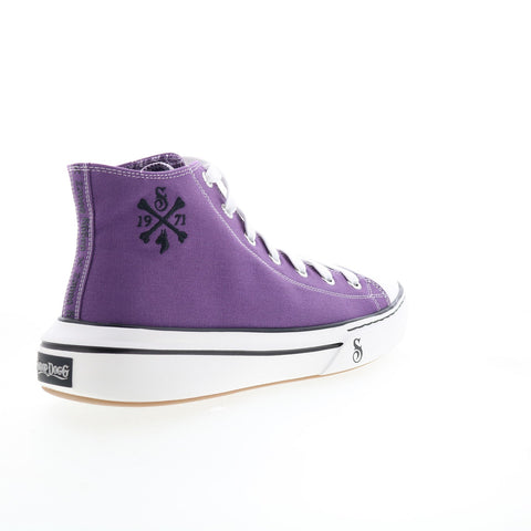 Skechers Snoop Dogg Snoop One Doggy Bonez 251043 Mens Purple Sneakers Shoes