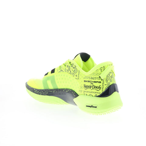 Skechers Snoop Dogg SKX Resagrip Boss Treatment Mens Yellow Basketball Shoes