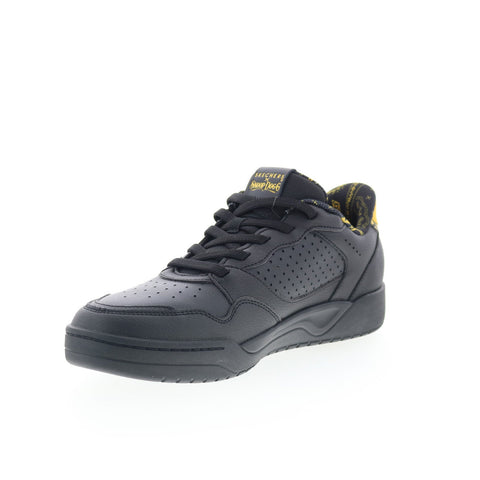 Skechers Snoop Dogg Koopa - Tennis Paisley Mens Black Sneakers Shoes