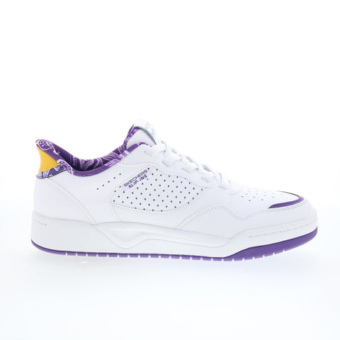 Skechers Snoop Dogg Koopa - Tennis Paisley Mens White Sneakers Shoes