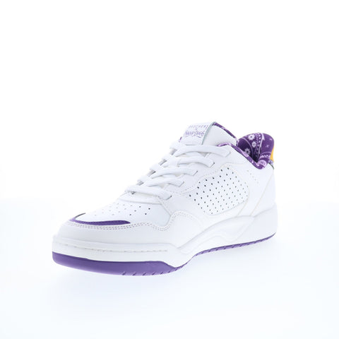 Skechers Snoop Dogg Koopa - Tennis Paisley Mens White Sneakers Shoes