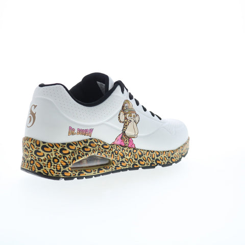 Skechers Uno Dr. Bombay Snoop Dogg Mens White Lifestyle Sneakers Shoes