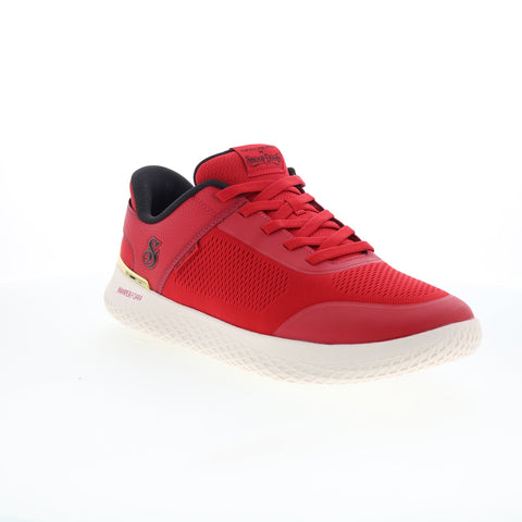 Skechers Snoop Dogg Snoop Vibez Good Feelin Mens Red Sneakers Shoes