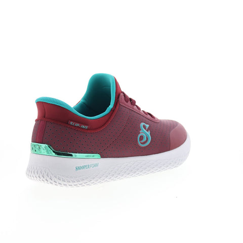 Skechers Snoop Dogg Snoop Vibez Snooper Mens Burgundy Sneakers Shoes