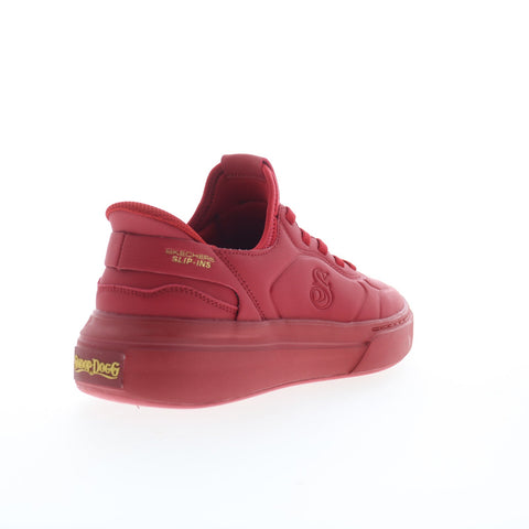 Skechers Slip-ins Snoop Dogg One Next Episode Mens Red Sneakers Shoes