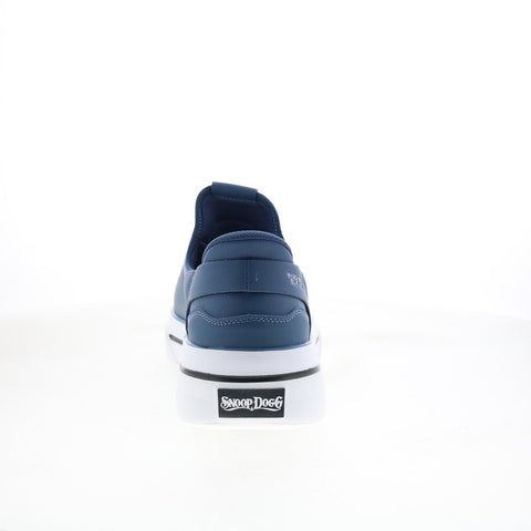 Skechers Slip-ins Snoop Dogg One Next Episode Mens Blue Wide Sneakers Shoes