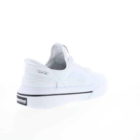 Skechers Snoop Dogg Snoop One - Next Episode Mens White Wide Sneakers Shoes