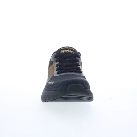 Skechers Snoop Dogg: Snoop Ace - Cyber Walker Mens Black Sneakers Shoes