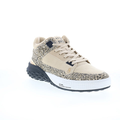 Skechers Sizzle Buckets Western Snoop Dogg Mens Beige Sneakers Shoes