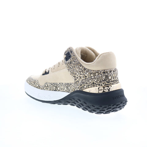 Skechers Sizzle Buckets Western Snoop Dogg Mens Beige Sneakers Shoes
