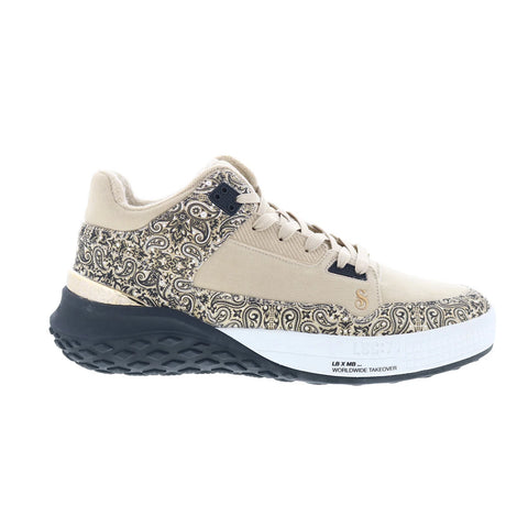 Skechers Sizzle Buckets Western Snoop Dogg Mens Beige Sneakers Shoes