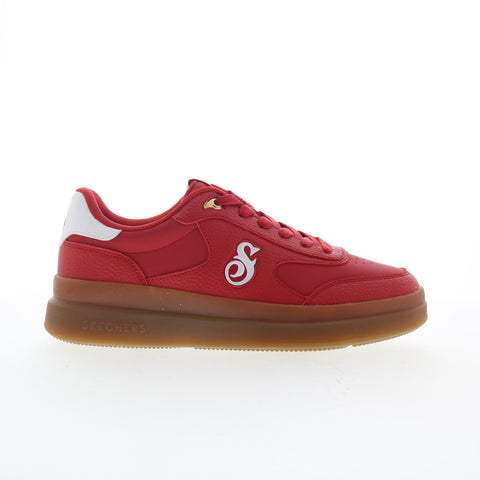 Skechers Snoop Dogg: Courtside - Cali Dudez Mens Red Sneakers Shoes