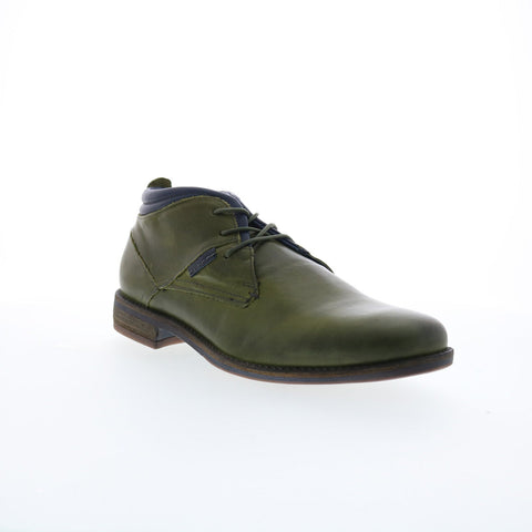 Parc City Boot Co. Central 2526HF-23 Mens Green Leather Chukkas Boots