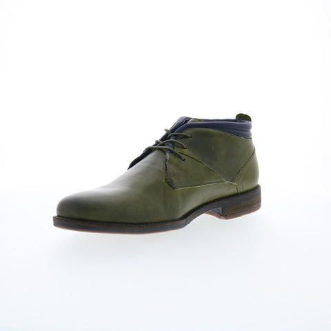 Parc City Boot Co. Central 2526HF-23 Mens Green Leather Chukkas Boots