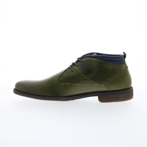 Parc City Boot Co. Central 2526HF-23 Mens Green Leather Chukkas Boots