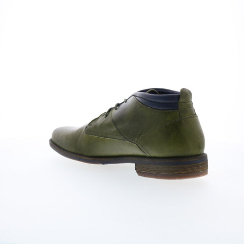 Parc City Boot Co. Central 2526HF-23 Mens Green Leather Chukkas Boots