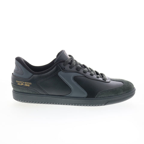Skechers Hotshot - Relegate 254154-BKGY Mens Black Lifestyle Sneakers Shoes