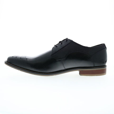 Stacy Adams Jovian 25504-001 Mens Black Oxfords & Lace Ups Wingtip & Brogue Shoes