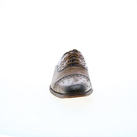 Stacy Adams Rodano 25527-240 Mens Brown Oxfords & Lace Ups Cap Toe Shoes