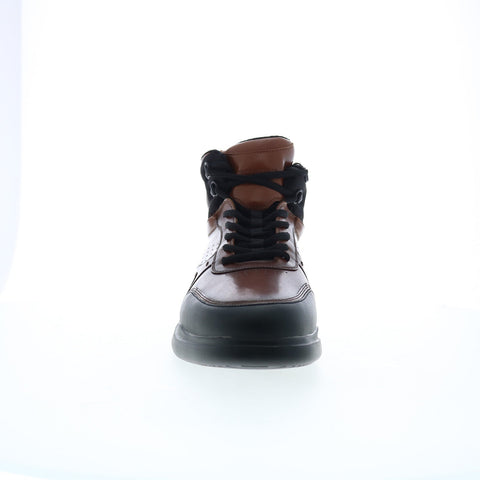 Stacy Adams Mayson 25562-221 Mens Brown Leather Lifestyle Sneakers Shoes