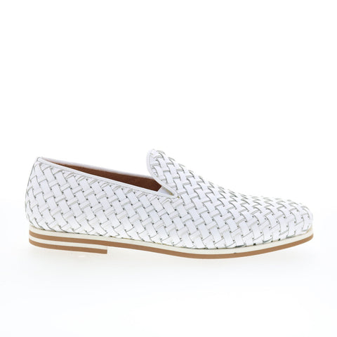 Mezlan NIB Hybrid Loafer 25729 Mens White Leather Loafers Casual Shoes