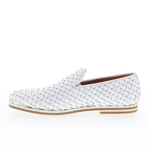 Mezlan NIB Hybrid Loafer 25729 Mens White Leather Loafers Casual Shoes