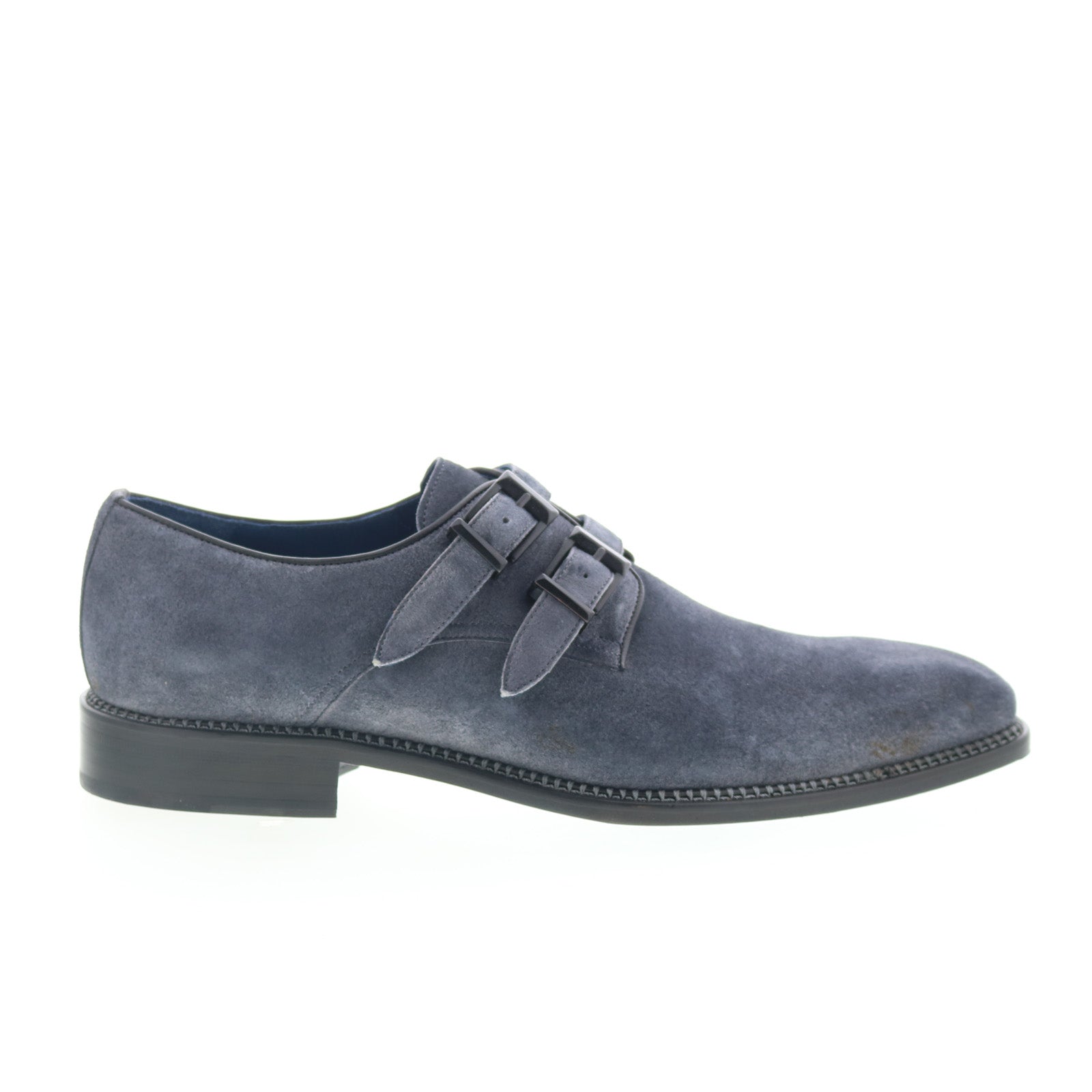 Mezlan Mez259 Mens Gray Suede Loafers & Slip Ons Casual 