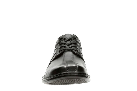 Clarks Touareg Vibe 26113920 Mens Black Wide Oxfords Plain Toe Shoes