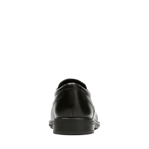 Clarks Bolton Free 26130064 Mens Black Loafers & Slip Ons Casual Shoes