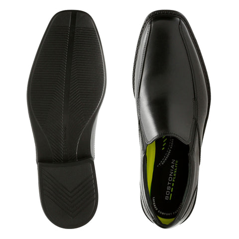 Clarks Bolton Free 26130064 Mens Black Loafers & Slip Ons Casual Shoes